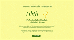 Desktop Screenshot of lilith-huishoudhulp.be